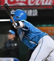 ８回、中犠飛を放つ郡司