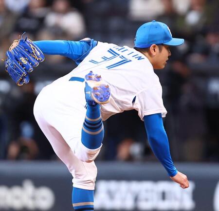 １回、力投する古林（撮影・中島達哉）