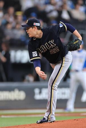 オリックスの先発を務めた九里