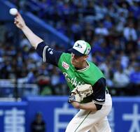 ヤクルト先発はウォルターズ（撮影・佐藤厚）