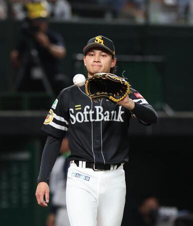 １回に４失点した徐若熙（撮影・佐々木彰尚）