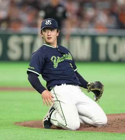 ８回３失点の吉村（撮影・金田祐二）