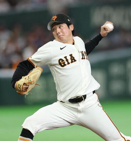 力投する竹丸（撮影・金田祐二）