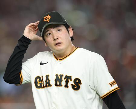 降板する竹丸（撮影・金田祐二）