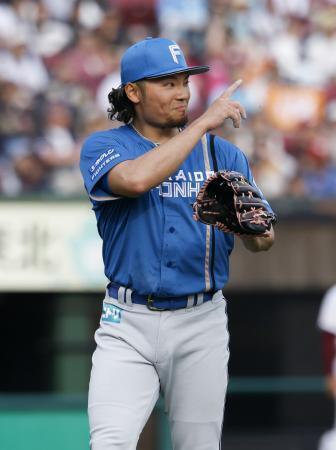 　楽天戦に先発し３勝目を挙げた日本ハム・伊藤＝楽天モバイルパーク
