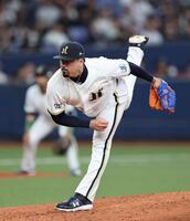 ９回、力投するマチャド（撮影・山口登）