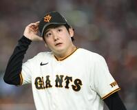 降板する竹丸（撮影・金田祐二）