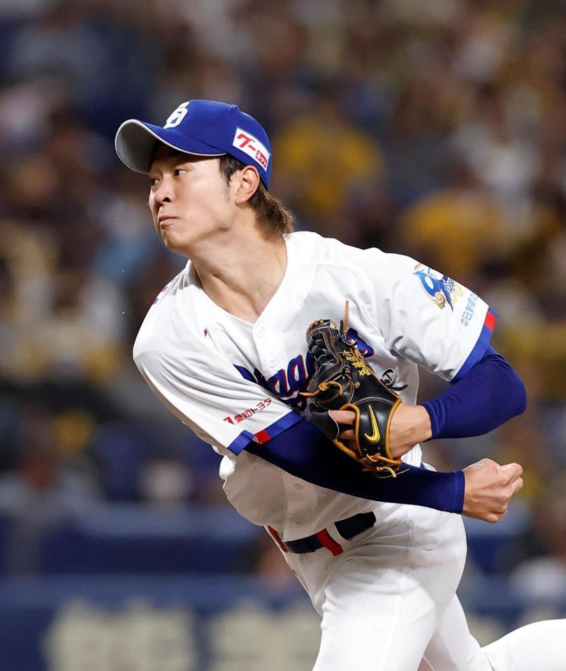 力投する先発の高橋宏（撮影・西田忠信）