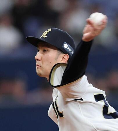　６回無失点の好投をみせ、今季初勝利を挙げた田嶋（撮影・山口登）