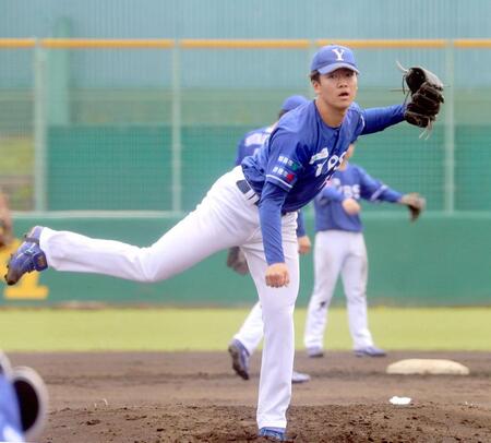 　ドラフト指名を目指すＹＢＳホールディングス・加藤