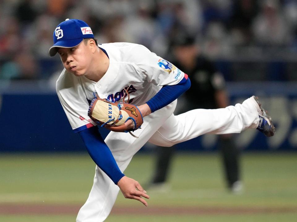 巨人戦に先発した柳