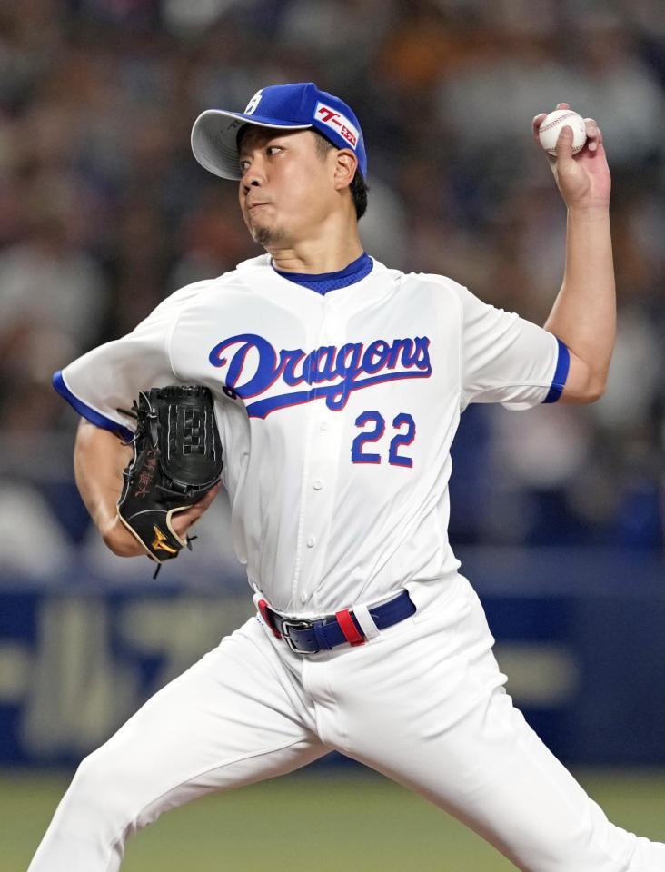 　巨人戦に先発した大野