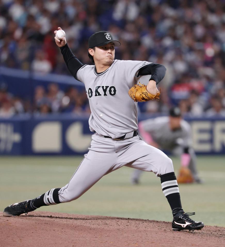 ７回に登板した田中瑛