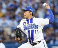 力投する先発の東（撮影・伊藤笙子）