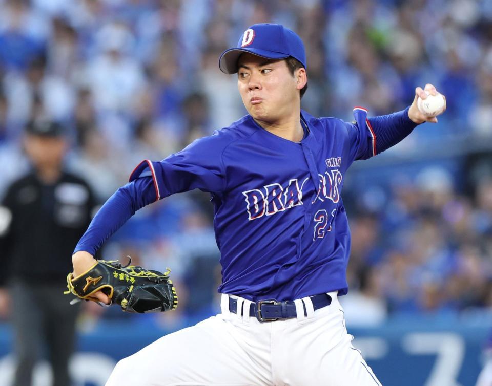 力投する先発の金丸（撮影・伊藤笙子）