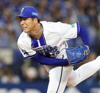 力投する先発の島田（撮影・伊藤笙子）