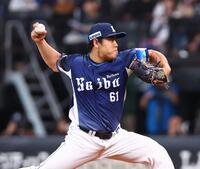 １回、力投する平良（撮影・中島達哉）