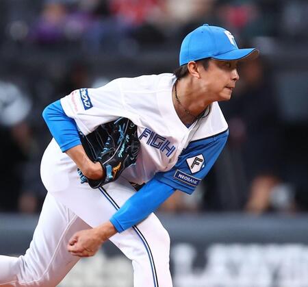６回から登板した島本（撮影・中島達哉）