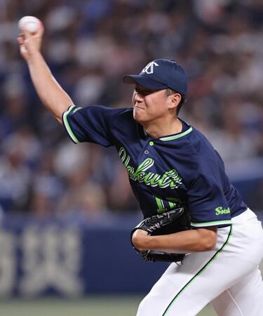 中日戦に先発した奥川