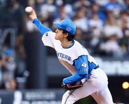 １回、力投する北山（撮影・中島達哉）