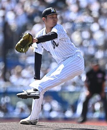 力投する広池（撮影・開出牧）
