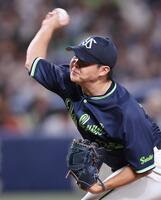 中日戦に先発した松本健