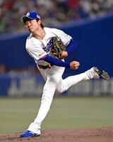 ヤクルト戦に先発した高橋宏