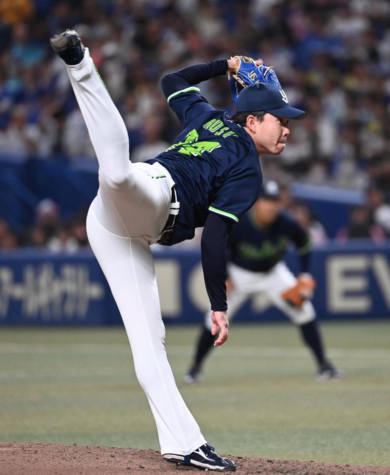 ８回に２番手で登板した星
