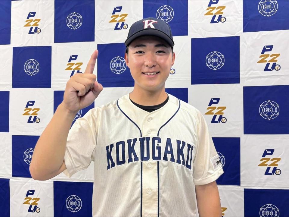 サヨナラ３ランを放った国学院大・大谷