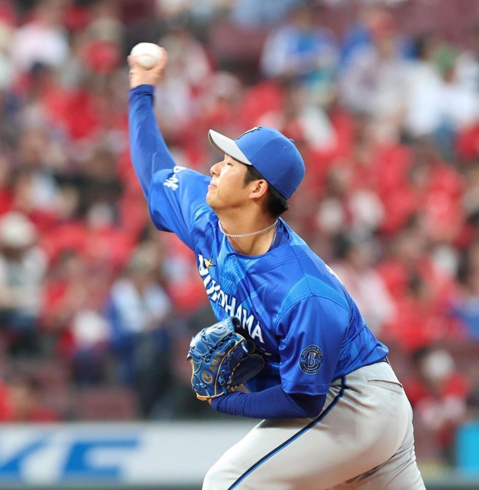 先発し力投する島田（撮影・北村雅宏）