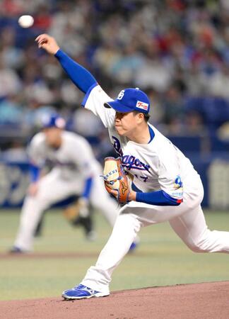 広島戦に先発した柳