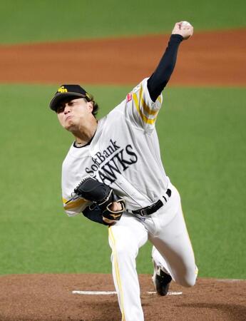 ５回無失点で今季初勝利を挙げた前田純
