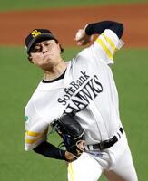 日本ハム戦に先発した前田純