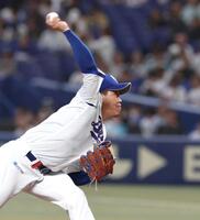 先発し力投する柳（撮影・北村雅宏）