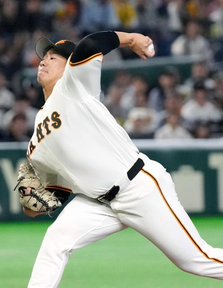 阪神戦に先発した井上