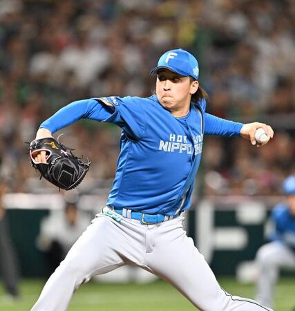 先発し力投する細野