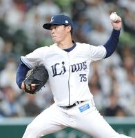 オリックス戦に先発する佐藤爽（撮影・西岡正）