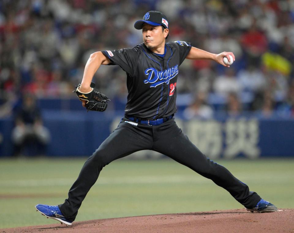 広島戦に先発した大野