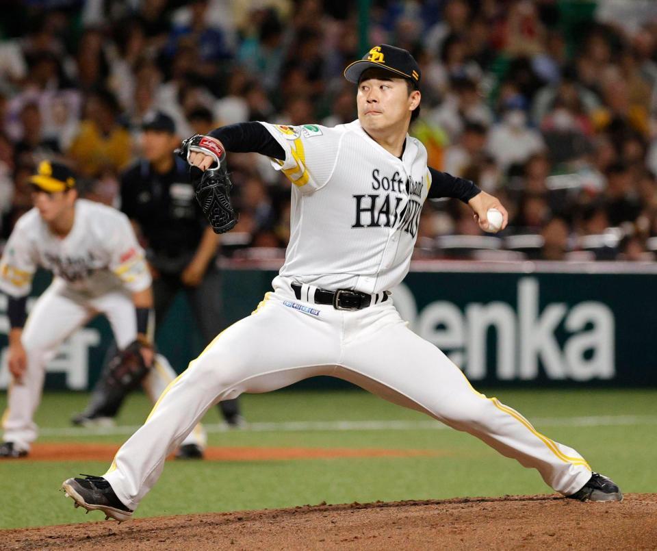 日本ハム戦に先発した松本晴