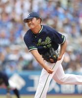 先発し力投する奥川（撮影・石井剣太郎）