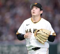 ４回、阪神のクリーンアップを三者凡退に抑えた竹丸（撮影・伊藤笙子）
