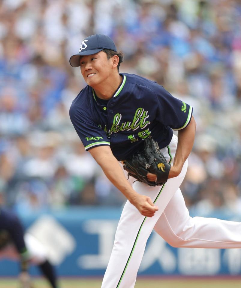 先発し力投する奥川（撮影・石井剣太郎）
