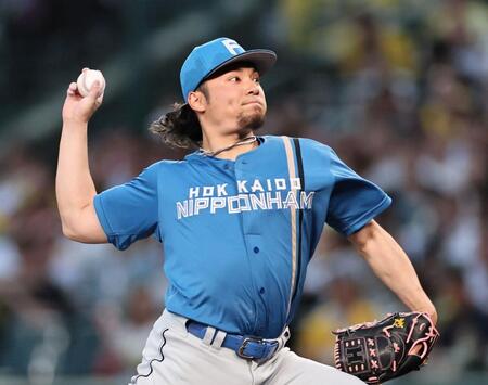 先発し、力投する伊藤（撮影・田中太一）
