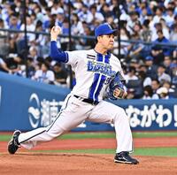 力投する先発の平良（撮影・持木克友）