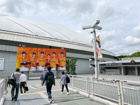 　東京都文京区の東京ドーム周辺＝２６日午前