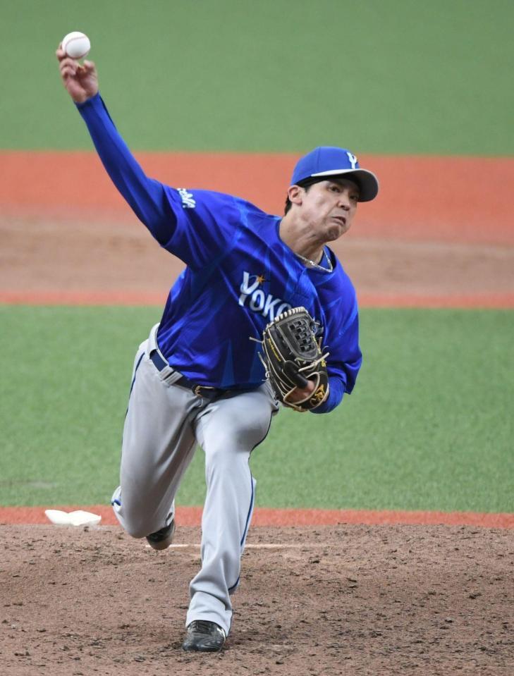 ５回２安打無失点の好投を見せた尾形（撮影・佐藤厚）