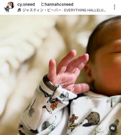 サイ・スニード氏のインスタグラム（ｃｙ．ｓｎｅｅｄ）より