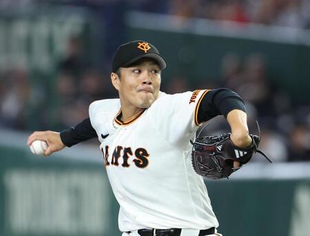 オリックス打線相手に好投する則本（撮影・佐々木彰尚）