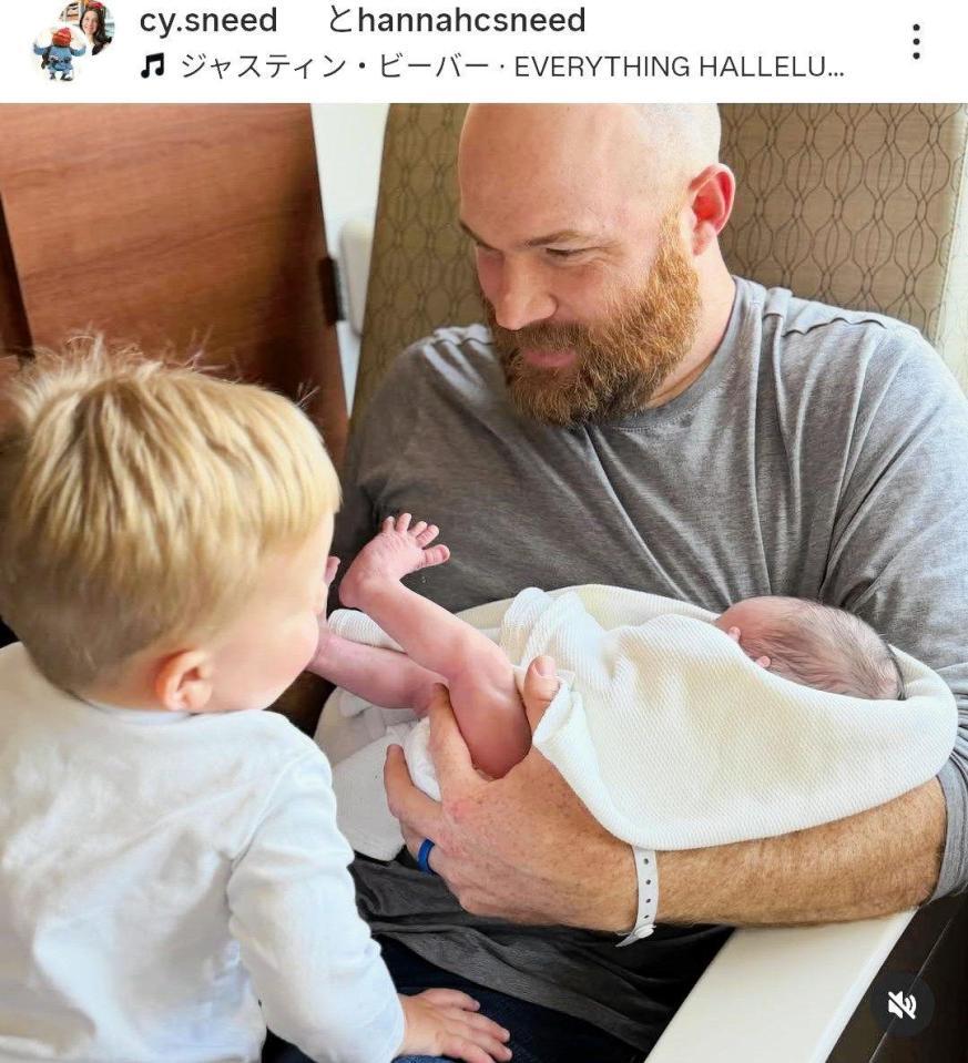 サイ・スニード氏のインスタグラム（ｃｙ．ｓｎｅｅｄ）より