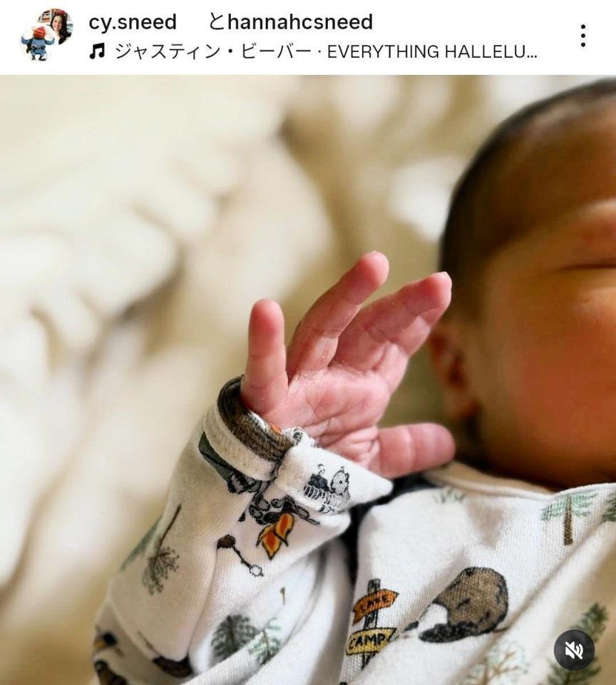 サイ・スニード氏のインスタグラム（ｃｙ．ｓｎｅｅｄ）より